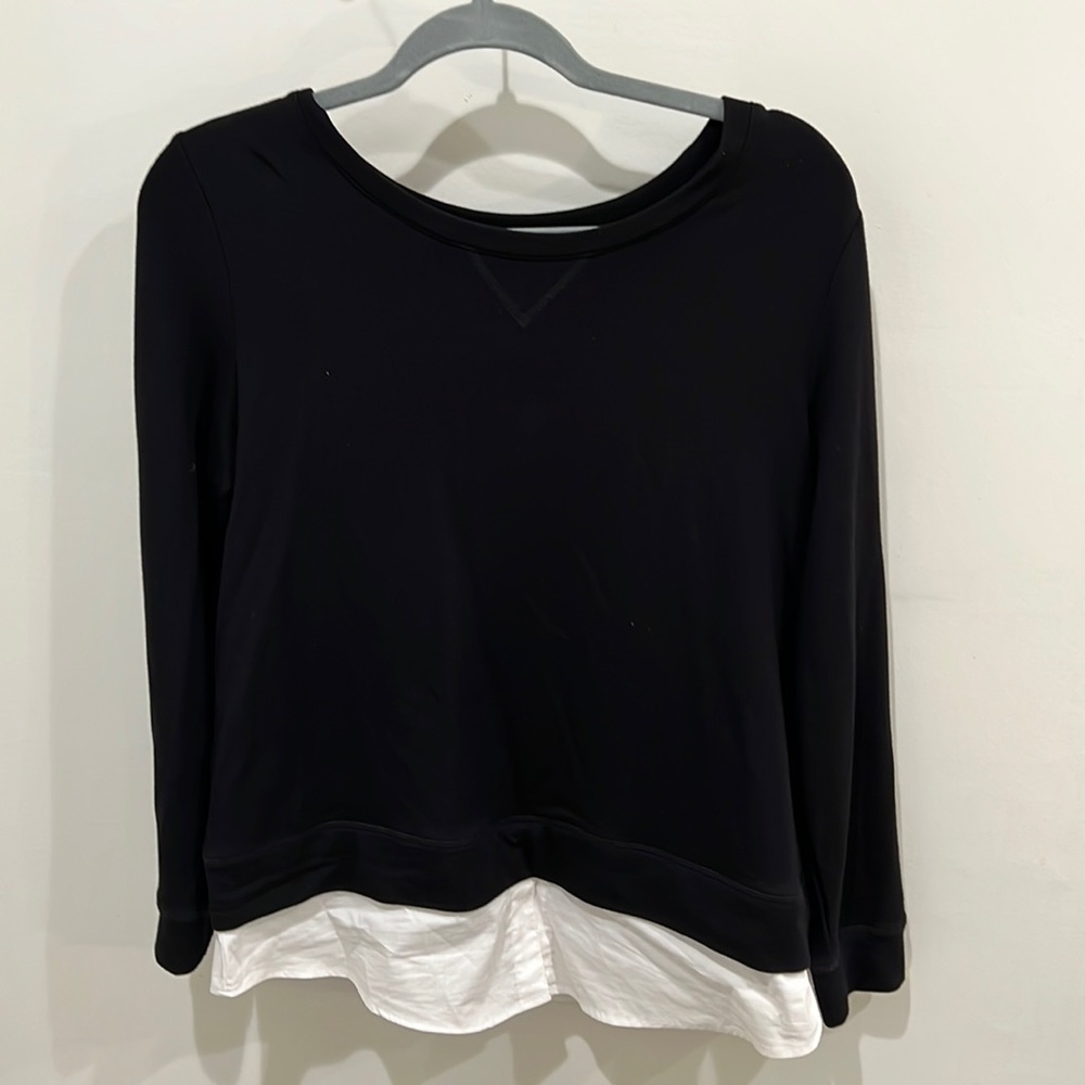 BB Dakota black and white top